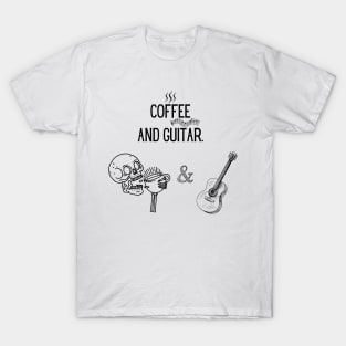 Coffee, and Guitar T-Shirt